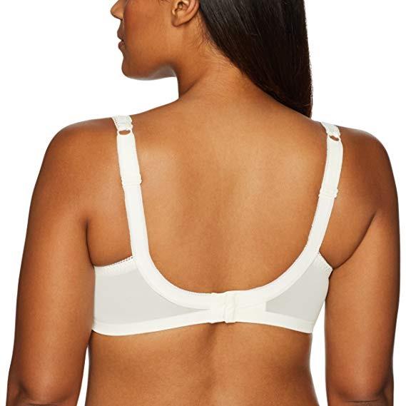 NEW Playtex 44DDD Love My Curves Lace Underwire Bra 4514 White #95102