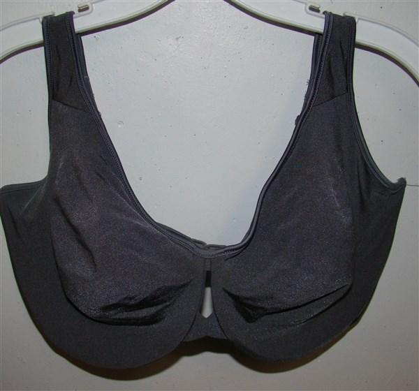 NWOT Lilyette 40DDD Keyhole Gray Underwire Minimizer 0904 Bra #95283