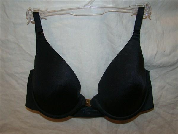 NWOT Wacoal Front Close Bra 32DD Black Soft & Seductive 853108 #95284