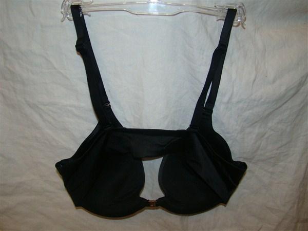 NWOT Wacoal Front Close Bra 32DD Black Soft & Seductive 853108 #95284