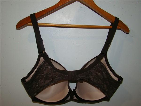 NWOT Wacoal 32D Lace Finesse Contour Bra 853201 Brown #95298