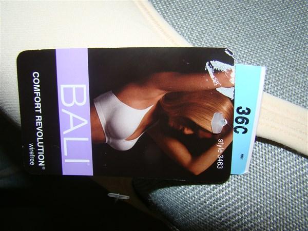 NWOT Bali 36D Comfort Revolution Wirefree Bra 3463 Ivory #95299