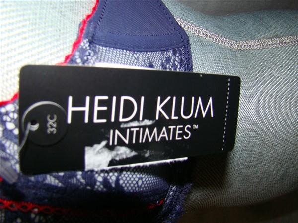 NWT Heidi Klumm 32C Sofia Lace Contour h27-261 Blue Bra #95334
