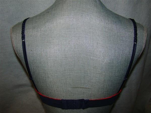 NWT Heidi Klumm 32C Sofia Lace Contour h27-261 Blue Bra #95334