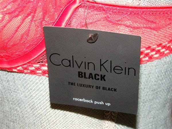 NWT Calvin Klein 32C Sway Memory Touch Push Up Racerback Bra QF1477 Melon #95335