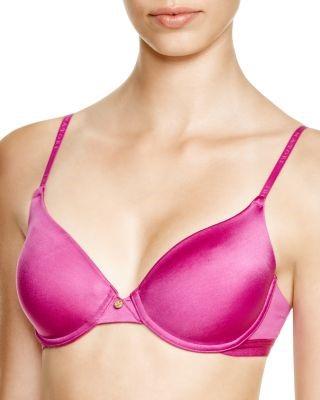 NWT Natori 32D True Natori T-Shirt Convertible Underwire Bra 738100 Pink #95349