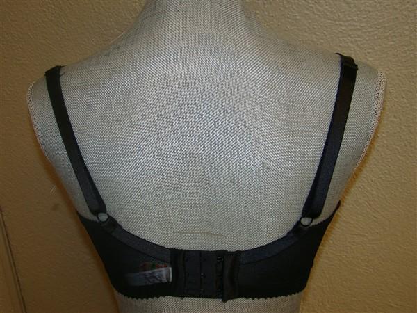 NWOT Parfait Affinitas Bra 30H USA Casey Printed Full-Figure 2802 Black #95365