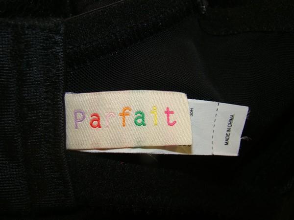 NWOT Parfait Affinitas Bra 30H USA Casey Printed Full-Figure 2802 Black #95365