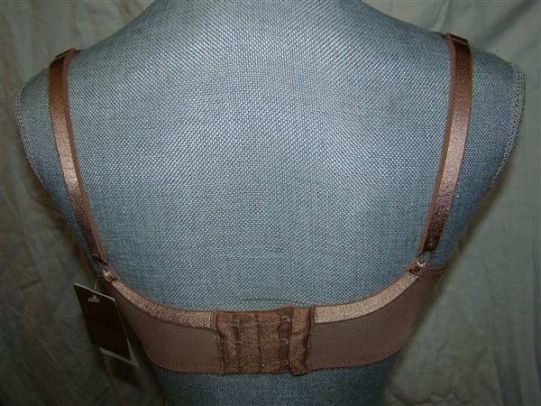 NWT Chantelle 32DDD Illusion Lined Seamless Molded Bra 2142 Beige #95368