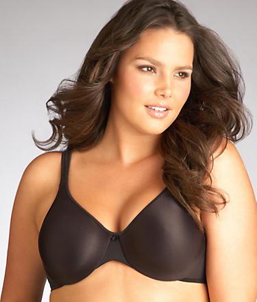 NWOT Bali 34C Passion for Comfort Underwire Bra 3383 Black #95424