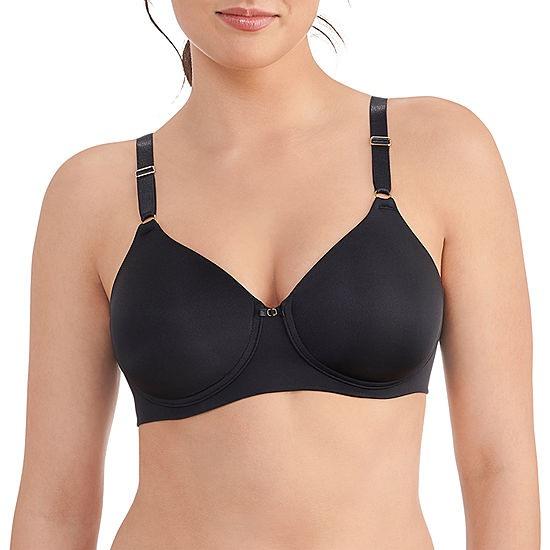NWT Vanity Fair 34C Beauty Back Wirefree Bra 72345 Black #95467