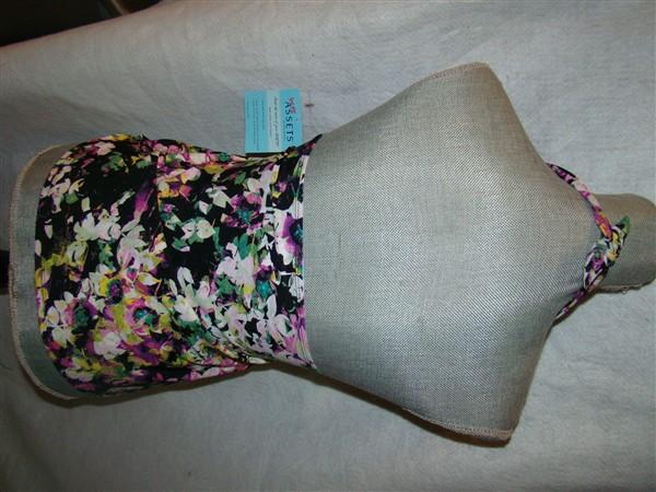 New Assets M Sara Blakely Glamour Ruffle Tankini Swim Top 1708 Floral #95679