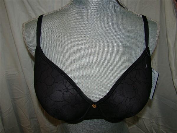 NWT Natori 32G Subtle Comfort Average Contour Underwire Bra 732081 Black #95722