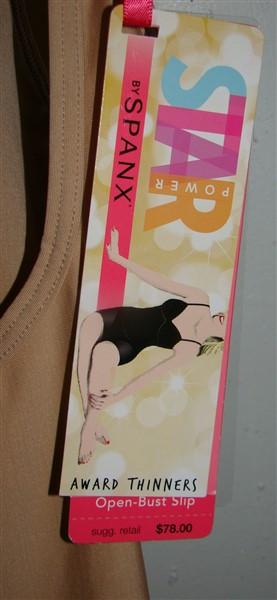 NWTD Spanx L SmartGrip™ Open-Bust Full Slip 10178R Beige #95816