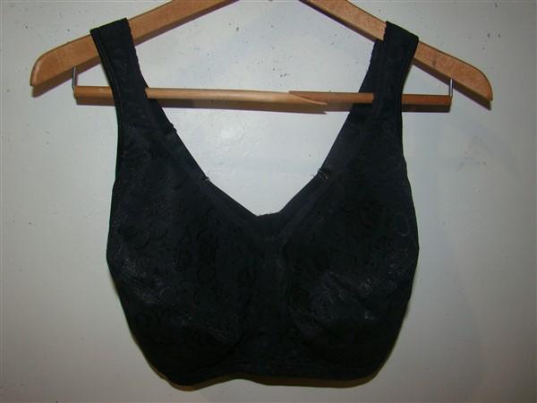 NWOT Playtex 18 Hour 38B Stylish Support Wire Free 4608 Black #95866