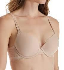 NWT Simone Perele 32F Muse Plunge T-Shirt Bra 12C362 rose 95993