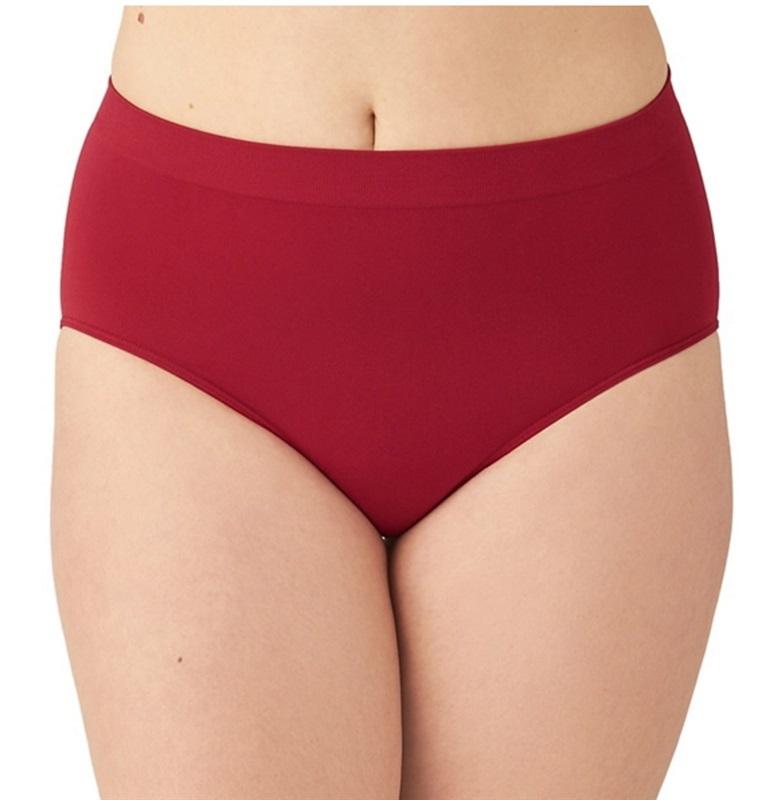 NWT Wacoal B Smooth Brief Panty 838175 Red Sz S 96106
