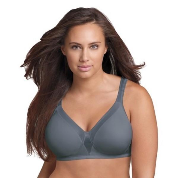 NWOT Playtex 18Hour Sensational Sleek 36D Full Fig Wireless Bra 4803 Gray 96151