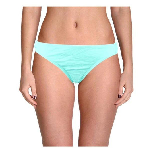 NWT California Waves Teal S Side Tab Cheeky Bikini Swim Bottoms #96166