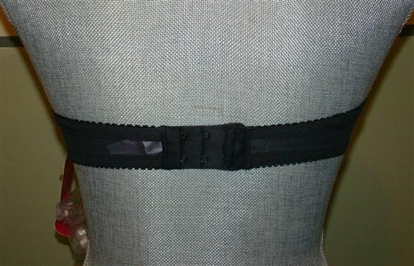 NWOT Lily Of France Gel Touch Strapless Bra 2111121 Black 38D #96197