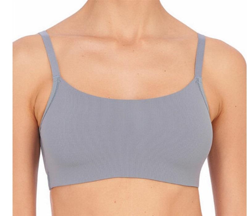 NWT Natori XS Limitless Convertible Bralette 755195 Gray 96385