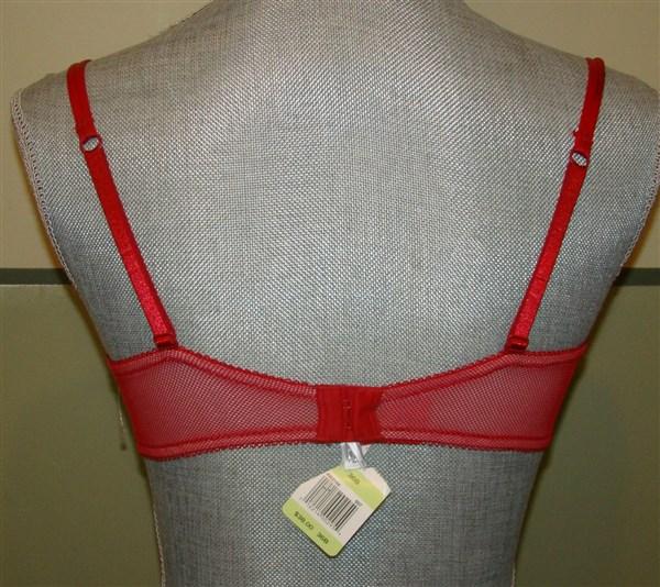 NWT b.tempt'd by Wacoal 34D Bra RED Ciao Bella Balconette Bra 953144 96803