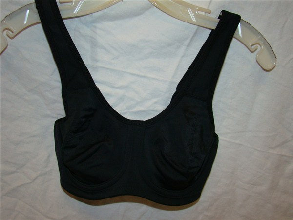 NWT Wacoal 34H Black Sport Underwire 855170 Free Shipping #96836