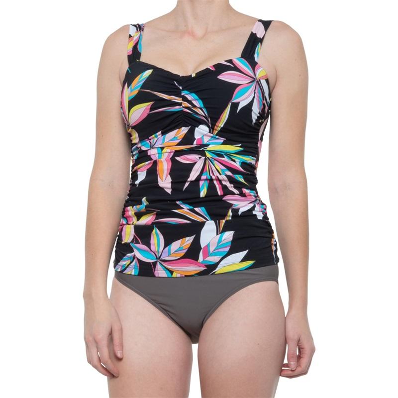 NWT Profile Gottex 36D Paparazzi Underwire Tankini Top 96904