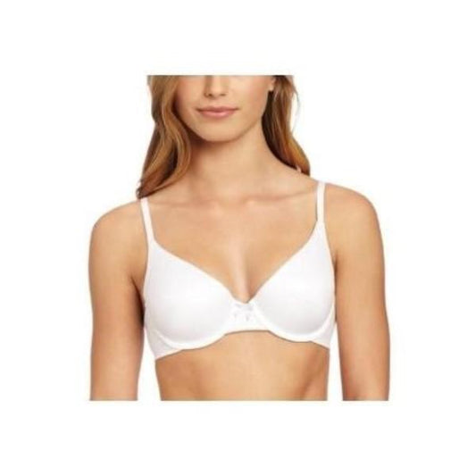 NWt Maidenform 36C Comfort Devotion Demi Cup Bra 9402 White #97005