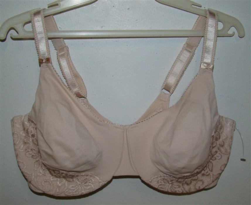 NWOT Olga Bra 40C Luxury Lift Full Figure Underwire Bra 35063 Beige #97031