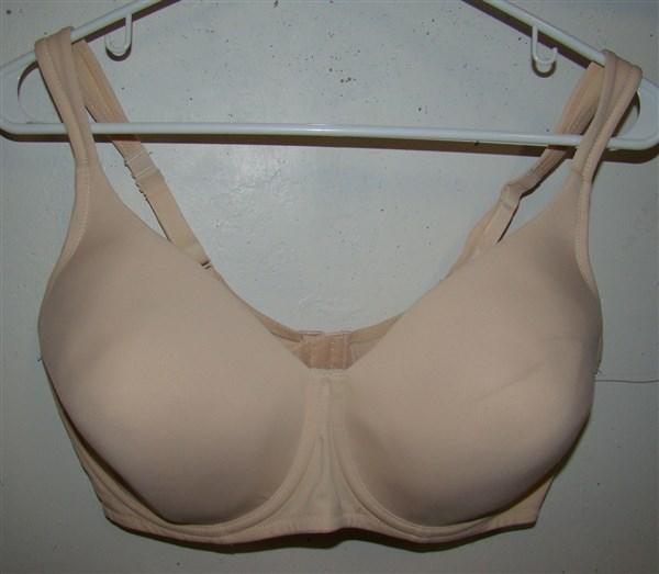 PO Leading Lady 38F Beige Molded Lightly Padded Underwire Bra 5028 #97086