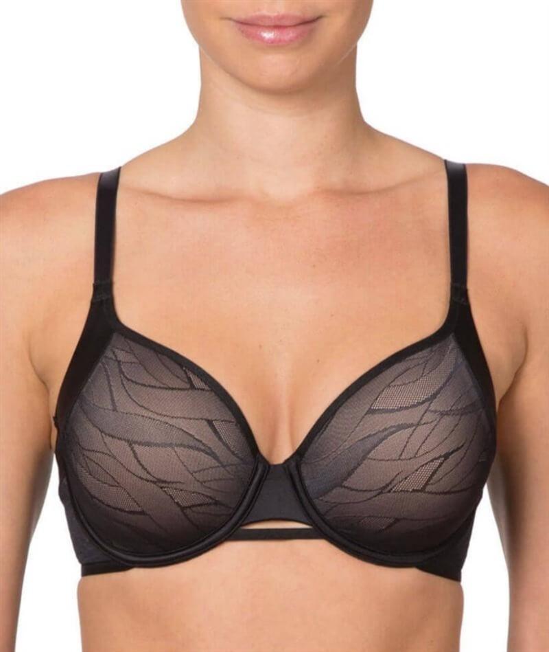 NWT Triumph 40D Airy Sensation Spacer T-Shirt Bra Black 97089