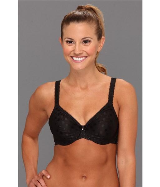 NWT Wacoal 40D Spot On Contour T-Shirt Bra 855285 Black #97115