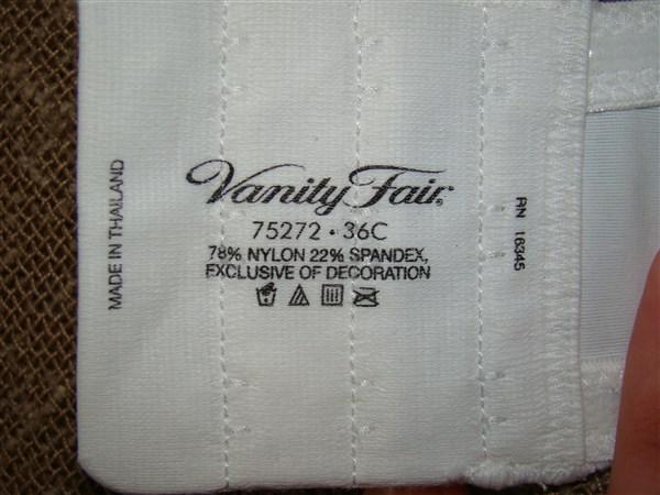 PreOwn Vanity Fair 38C Age Defy Lift Convertible Full Coverage Bra 75272 97116