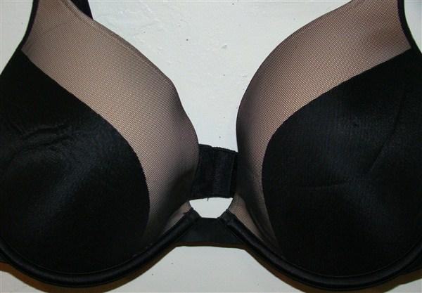NWTD Wacoal The Net Affect Black 32DD 858151 Bra Push Up Underwire #97122