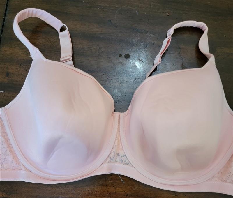 NWOT Comfort Choice 44DD Full Coverage Lace-Trim Underwire T-Shirt Bra #97206