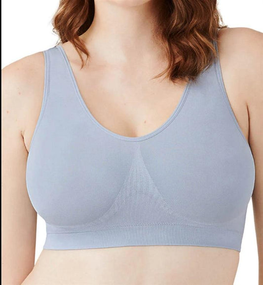 NWT Wacoal 36 B-Smooth Bralette Blue Bra 835275 97517