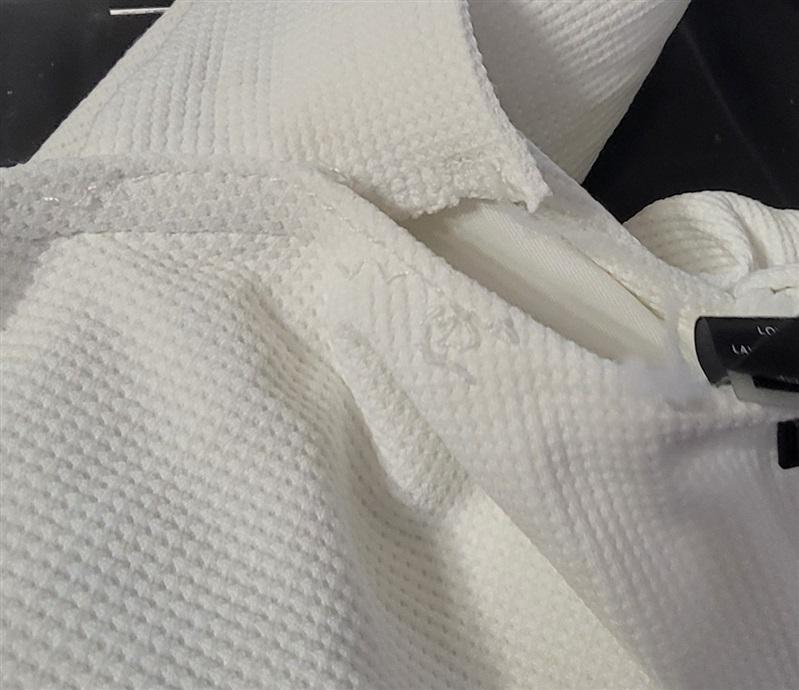 NWTD Dolce Vita LG White Cali Babe 1PC Pique Swimsuit 97544