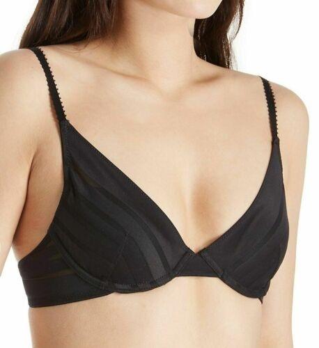 NWT Heidi Klum 32D H22-1514 Nightshade Fling Contour Plunge Bra 97610