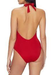 NWT Kenneth Cole S Core Power Cut-Out Smoothing 1pC KC0EM04 Swimsuit 97714