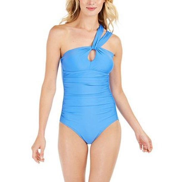 NWT Calvin Klein 12 AZURE Santorini Convertible 1pC Swimsuit 97715