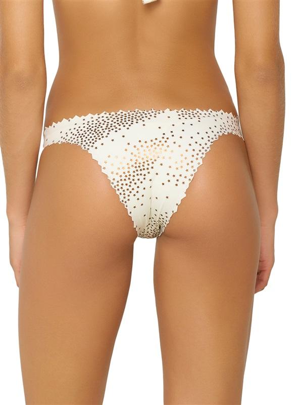 NWT Pilyq City Of Stars L Reversible Cheeky Bikini Swim Bottoms #97896