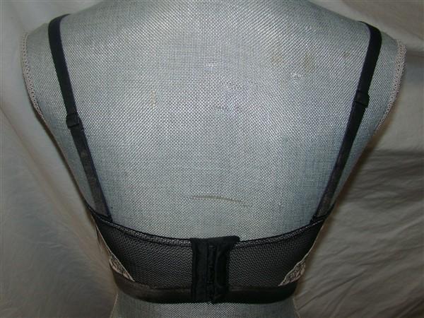 PO Calvin Klein Black 34C Embrace Balconette Longline Multiway Bra QF1619 98237