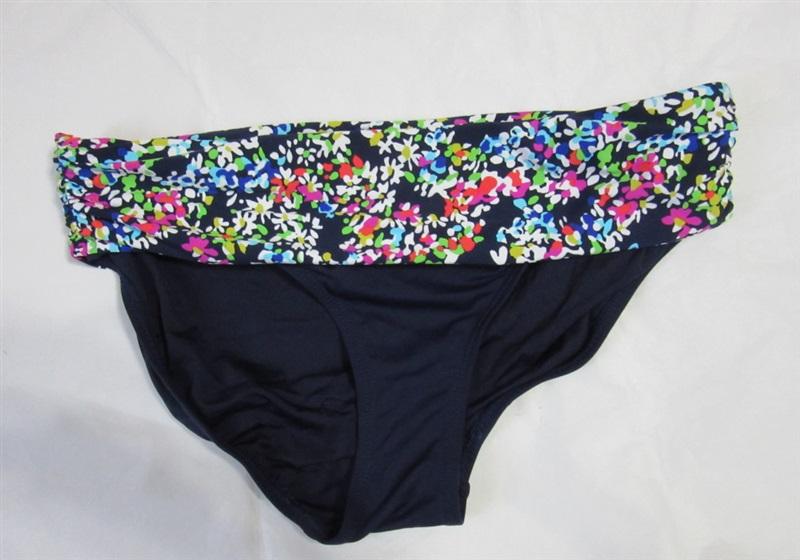 NWOT Anne Cole Beautiful Bunches S Floral Banded Bikini Swim Bottoms #98246
