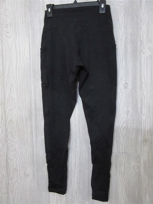 NWOT Glyder Large Street Leggings Tie Front Black 98378