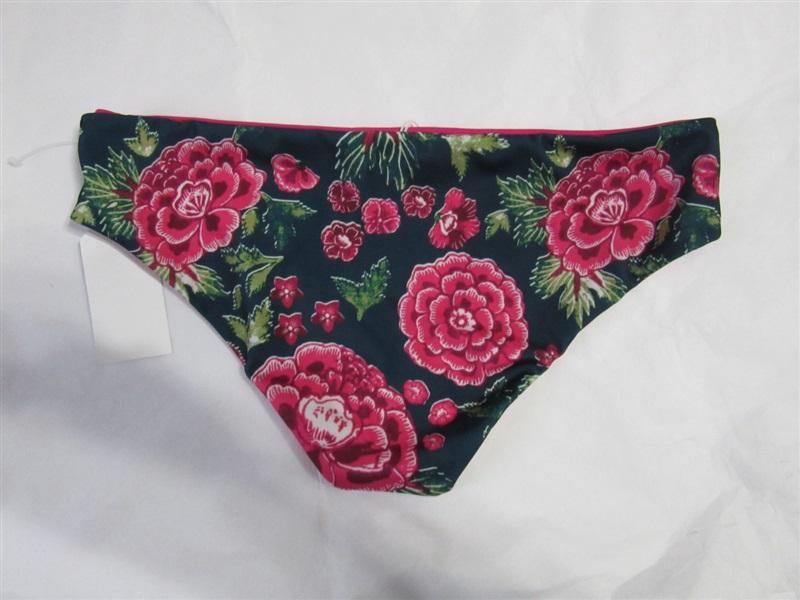 NWT Leith Reversible XS Floral Cheeky Bikini Swim Bottoms #98417