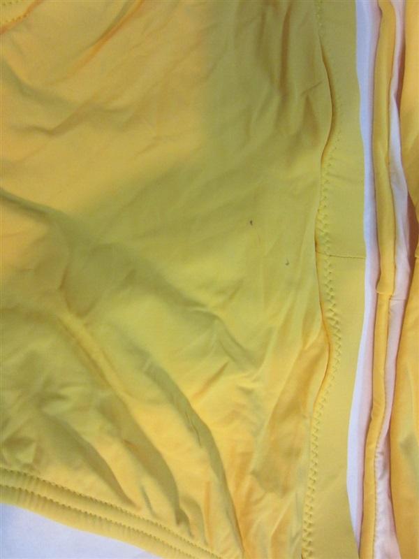 NWOT Pilyq S Marigold 1 Shoulder Top Bikini Swim Bottoms #98523