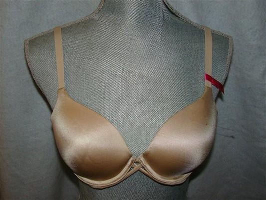 NWOT Maidenform 36C Custom Lift Extra Coverage T-Shirt Bra 9400 Beige #98720