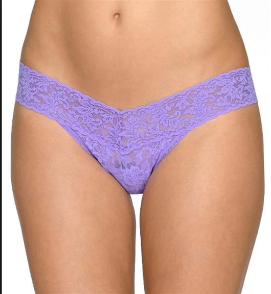 NWT Hanky Panky 5pr Signature Lace Low Rise Thong Underwear 98830