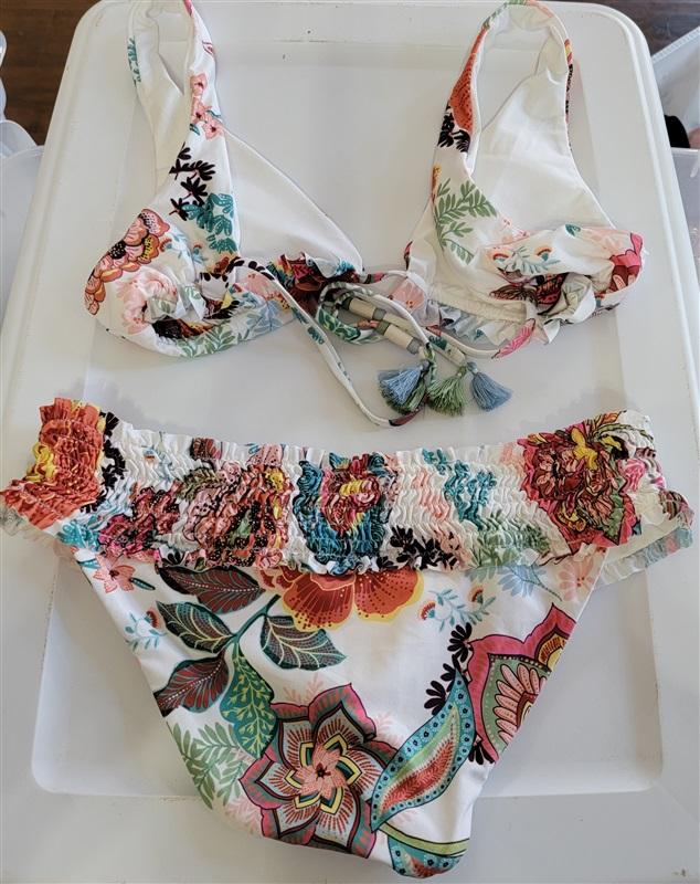 SAMPLE Isabella Rose SM Jacobean Floral 2PC Swimsuit 98843